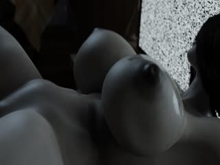 身材娇小白嫩的女友穿上情趣黑丝套装 哪个猛男顶得住